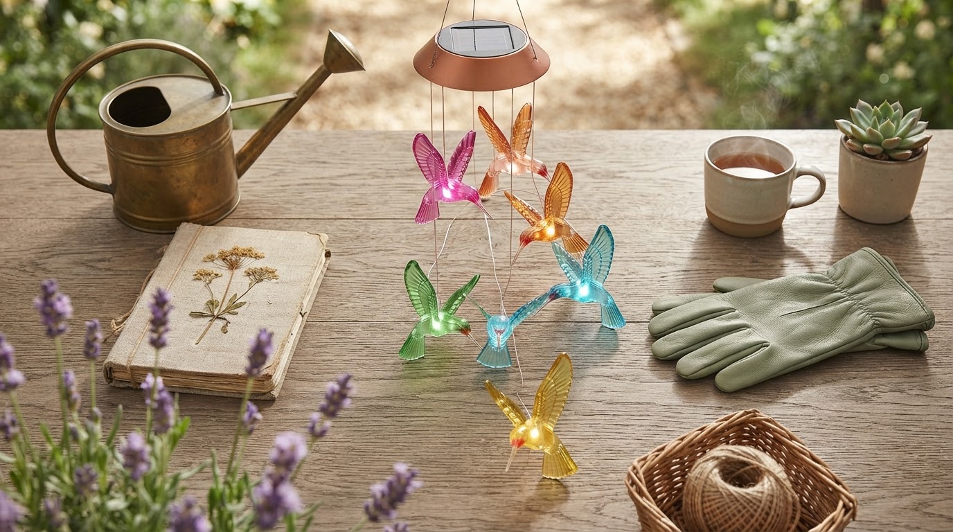 Selecting Solar Hummingbird WindChimes for Women