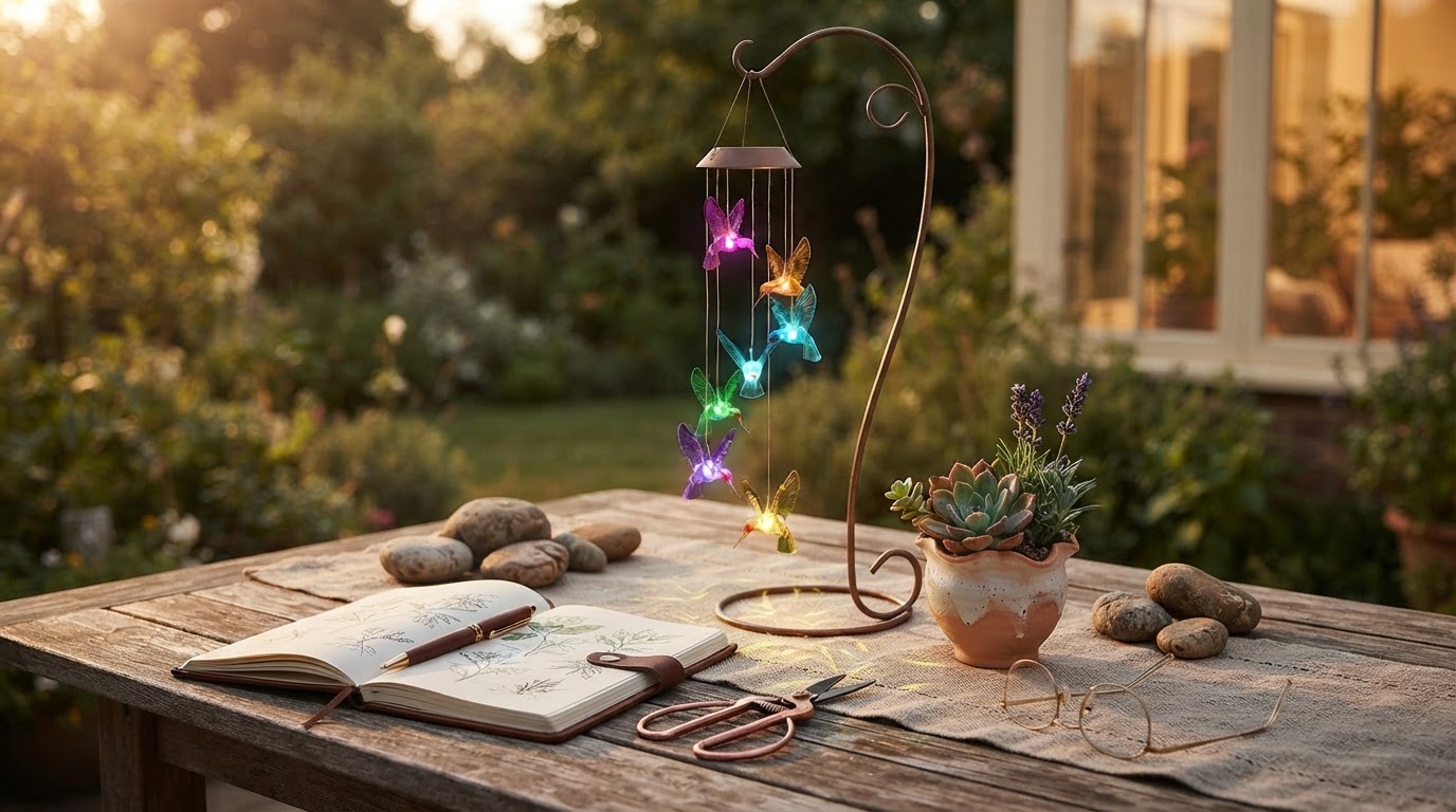 Selecting Solar Hummingbird WindChimes for Mother's Day