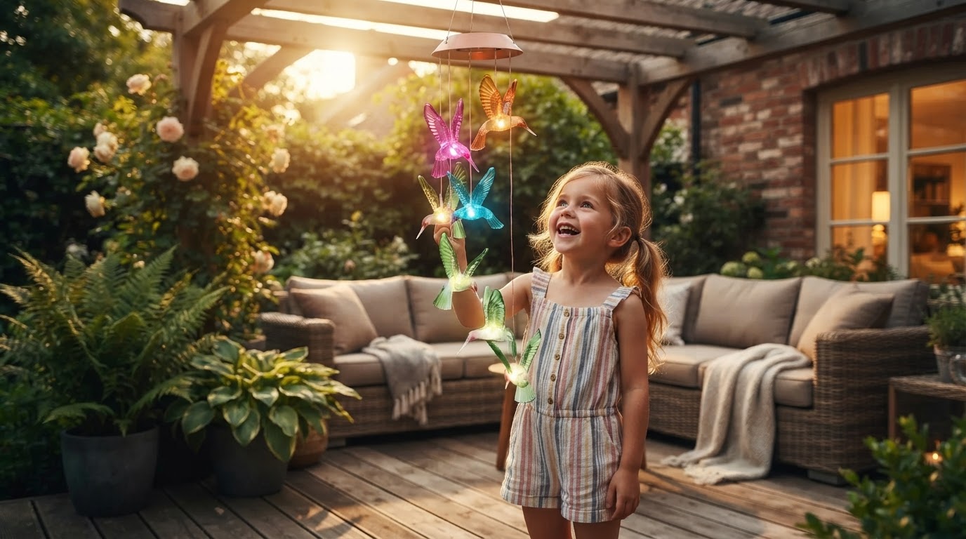 How to select unique Solar Hummingbird WindChimes gifts?