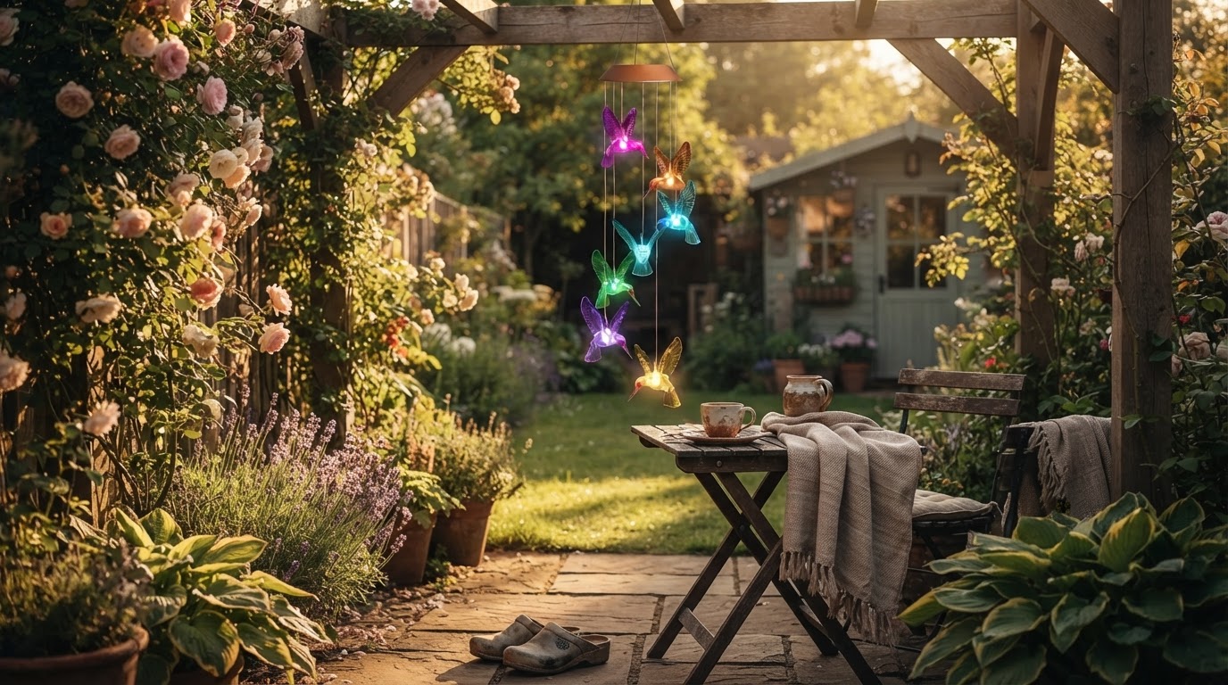 Why buy Solar Hummingbird WindChimes for Mother's Day?