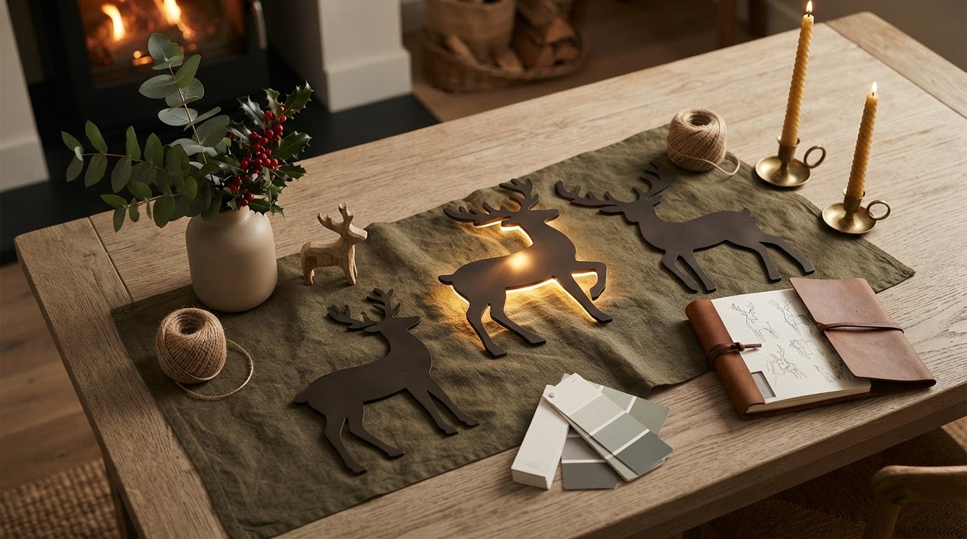 Integrating Rustic Reindeer Wall Hanging Aesthetics Into Modern Homes