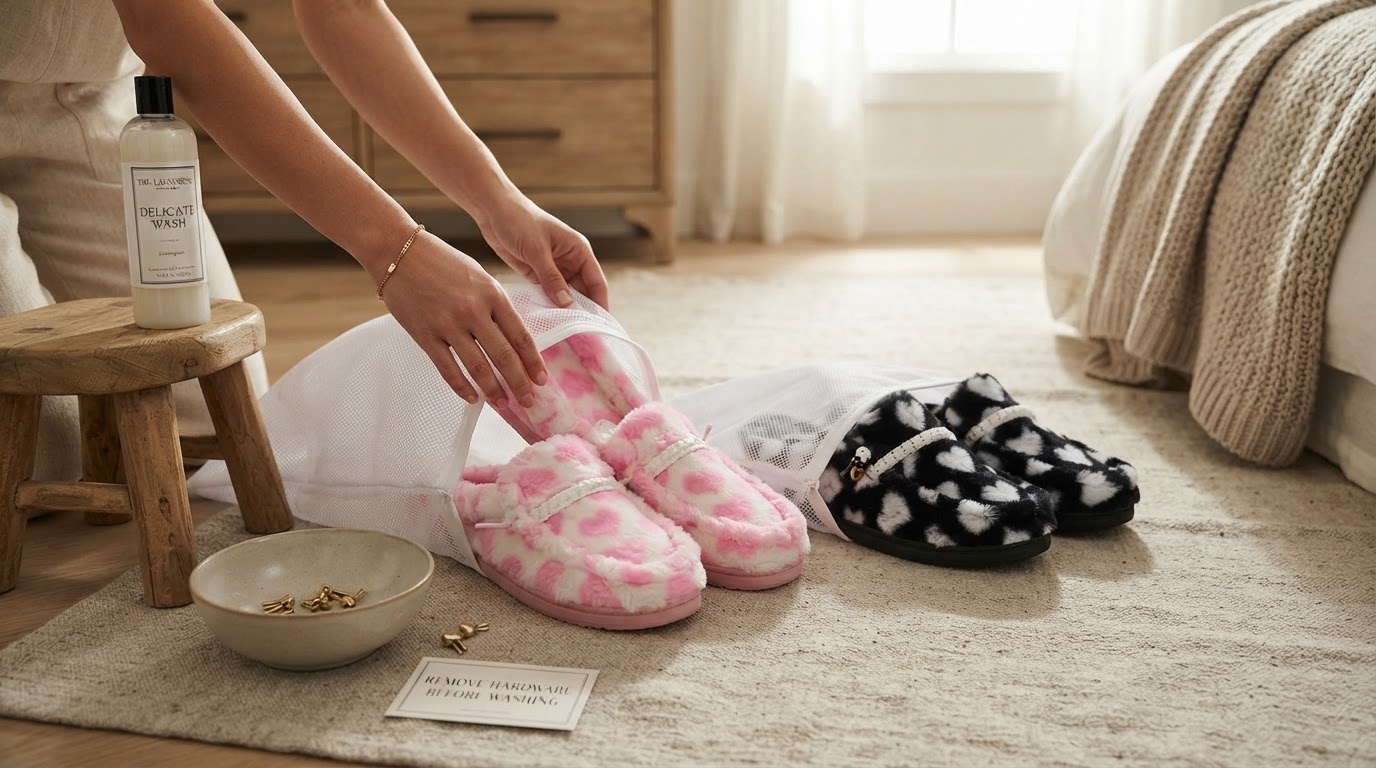 How to Wash Soft House Slippers Without Damaging Plush Fabric