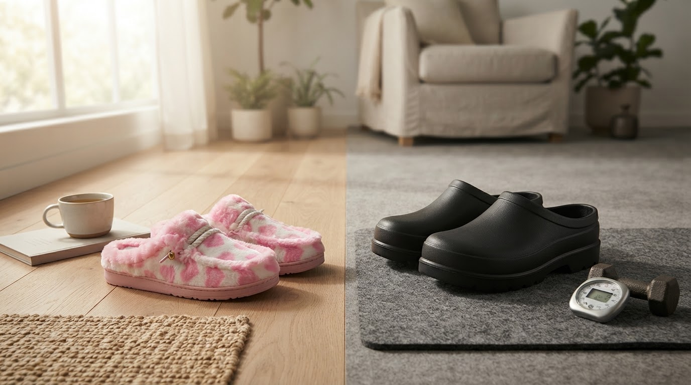 Lightweight Slippers vs Heavy House Shoes: Comfort Comparison