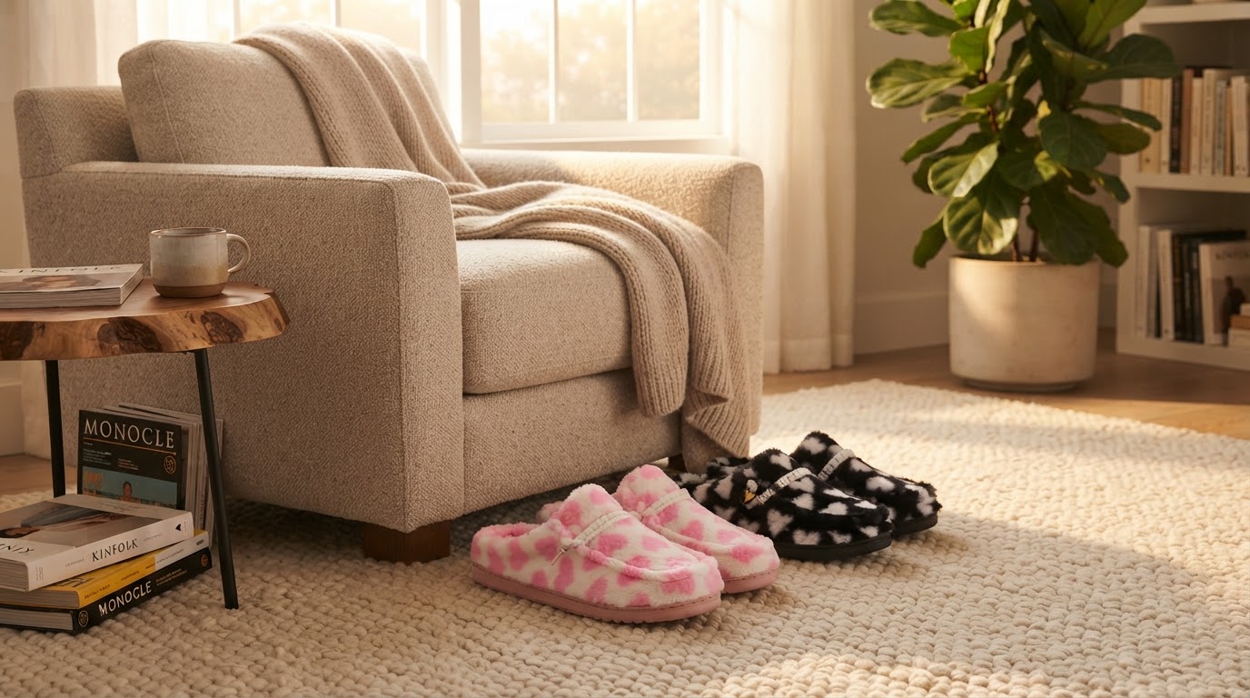 Why Choose Memory Foam Wendy House Slippers With Grips?