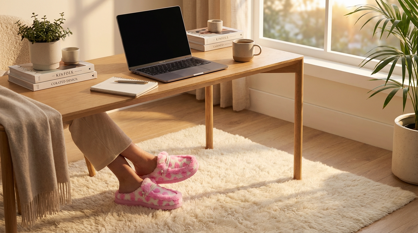 The 'Soft Office' Revolution: Why Wendy House Slippers are Replacing Loafers in Hybrid Workspaces