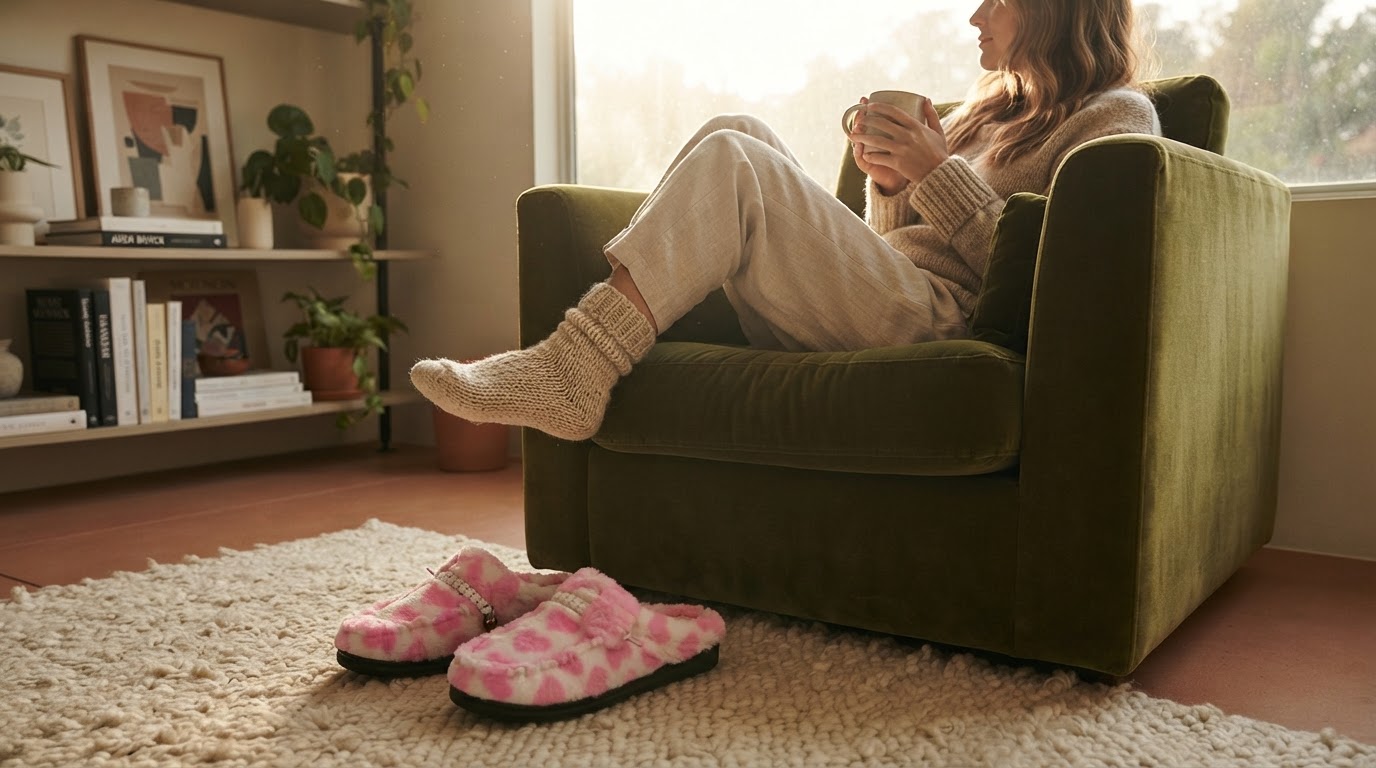 Tired of Cold, Clunky House Shoes? Discover Everyday Indoor Comfort