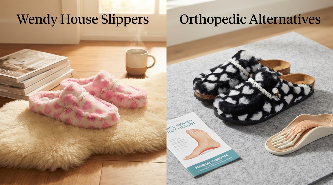 Wendy House Slippers Contrast With Orthopedic Alternatives