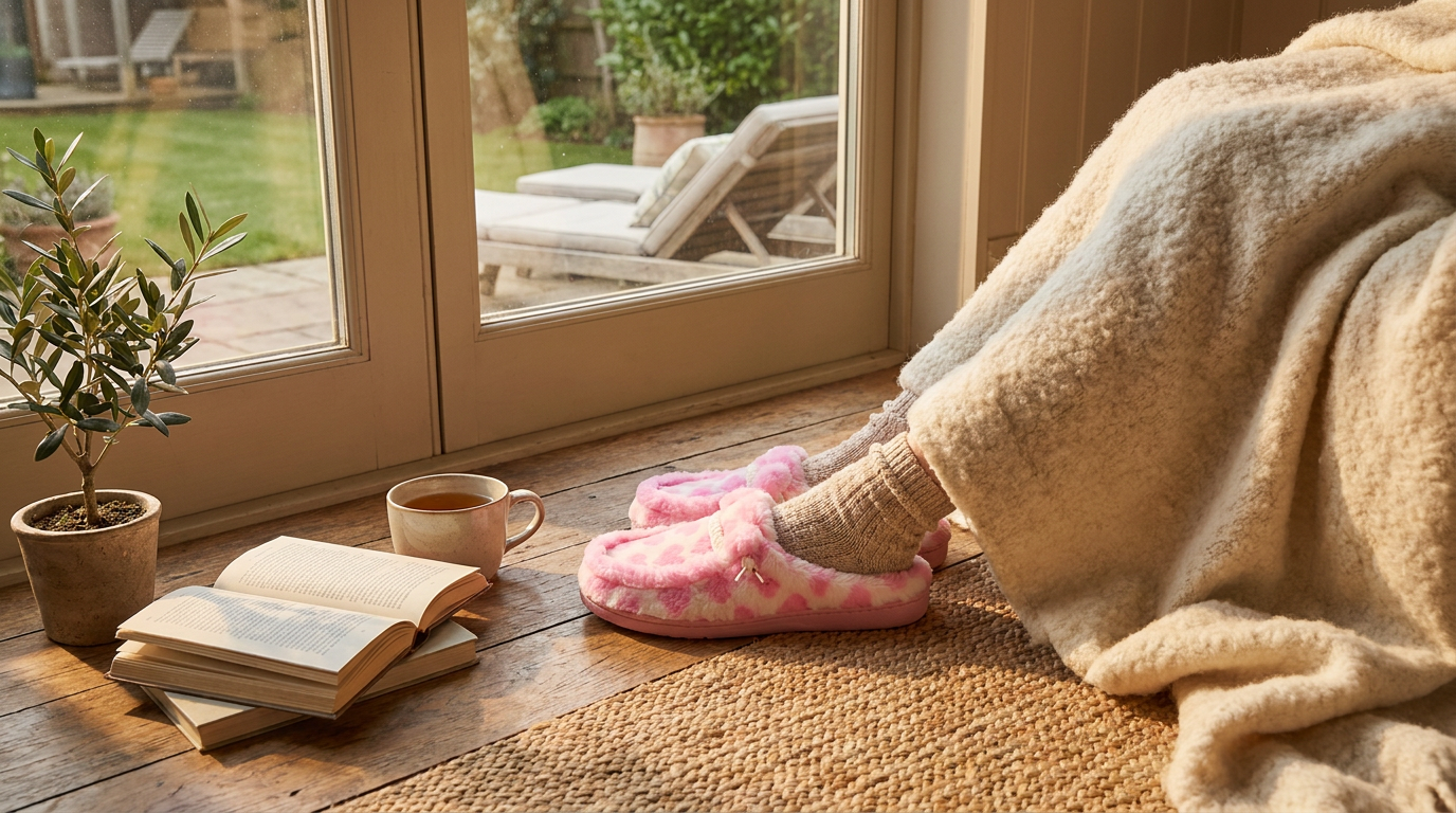 A Wendy House Slippers Logic for Rubber-Soled Fuzzies