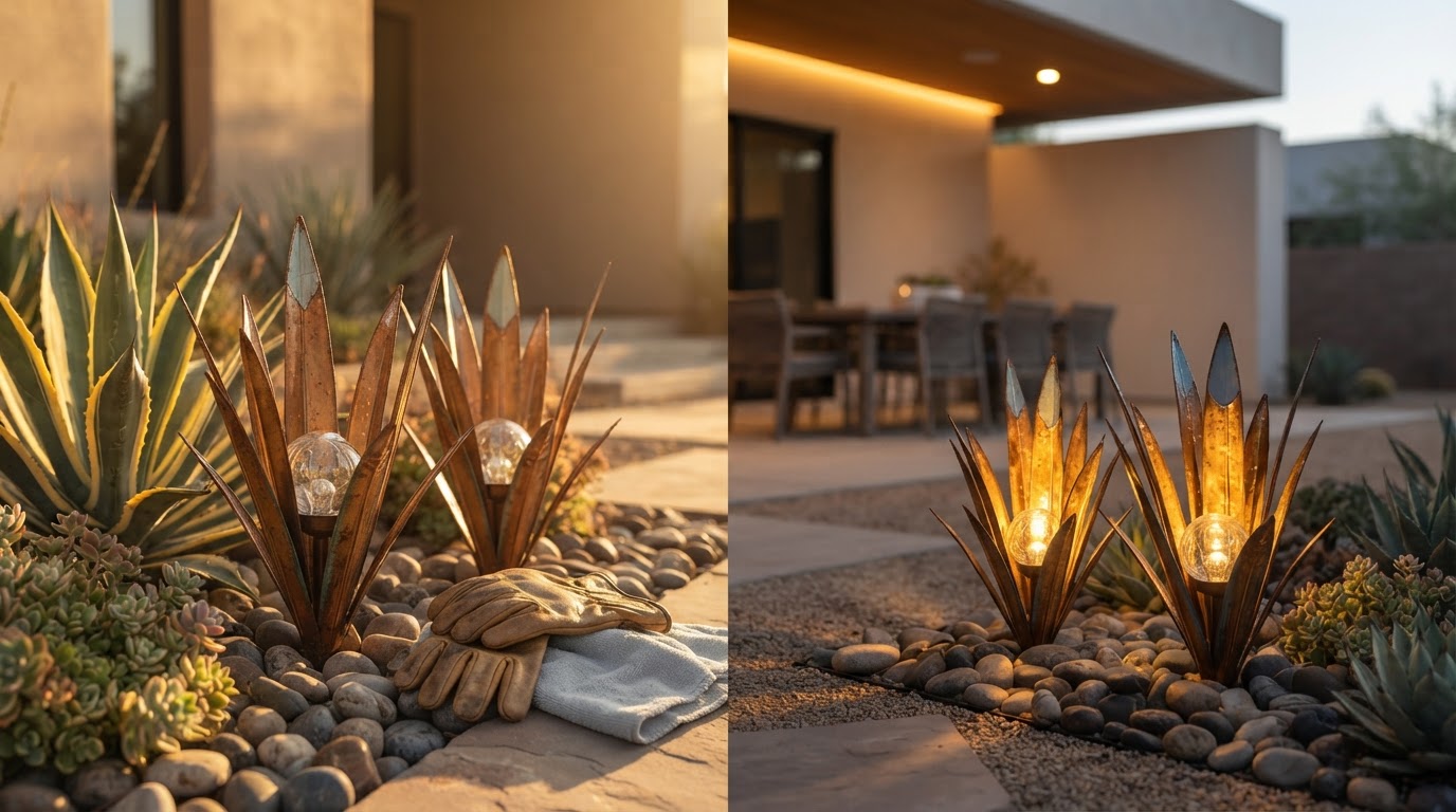 3 Maintenance Checks for Solar Agave Lights