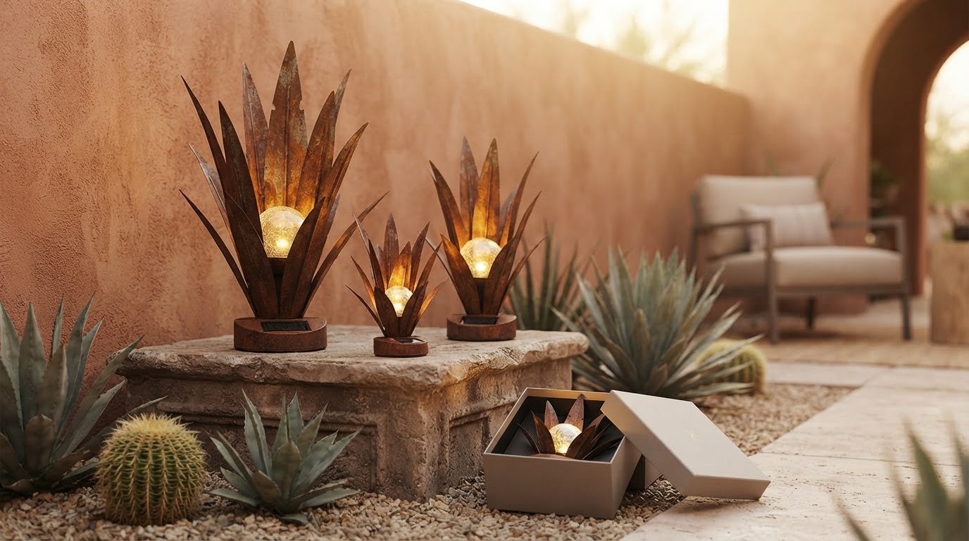 Which Solar Agave Lights work best in desert landscaping?