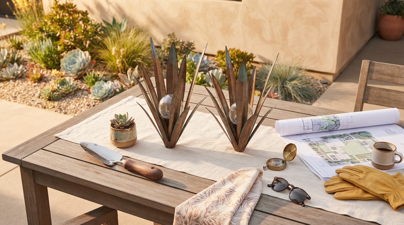 Maximizing Curb Appeal with Solar Agave Lights