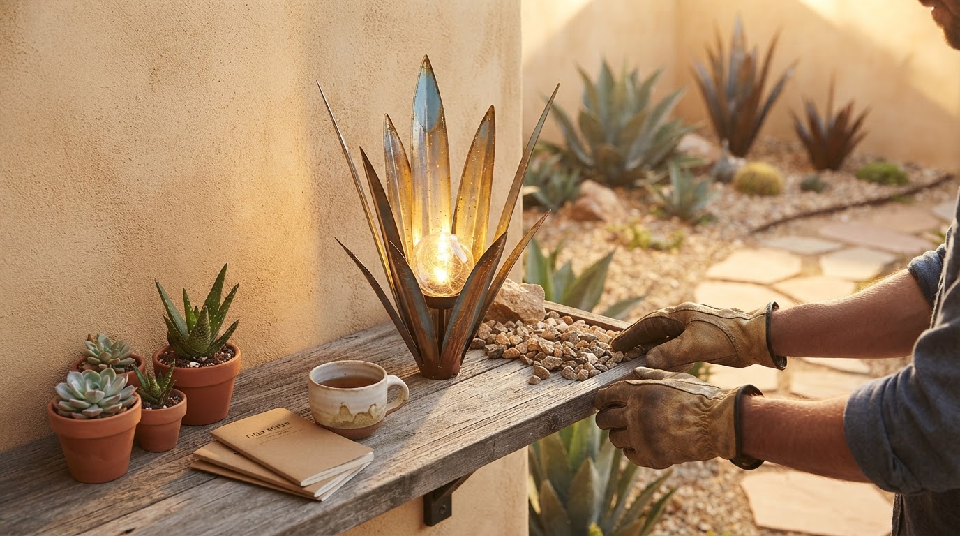 Field Review of Solar Agave Lights for Yard Use