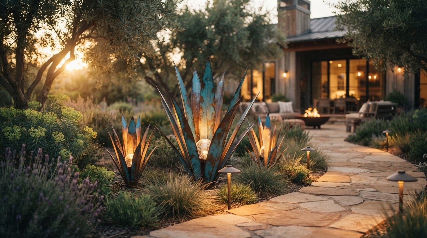 Why choose Solar Agave Lights for garden illumination?
