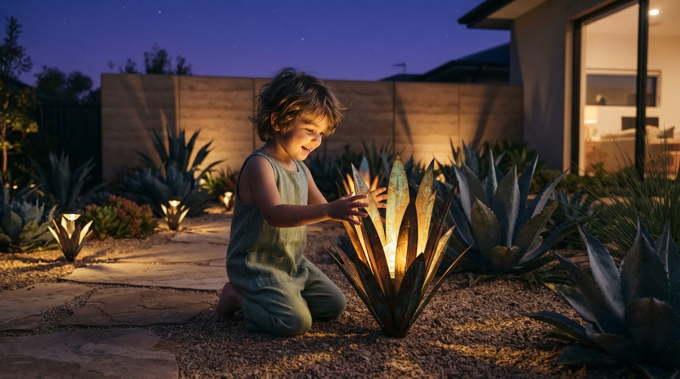 Five Steps to Tequila Plant Garden Decor With Solar Agave Lights