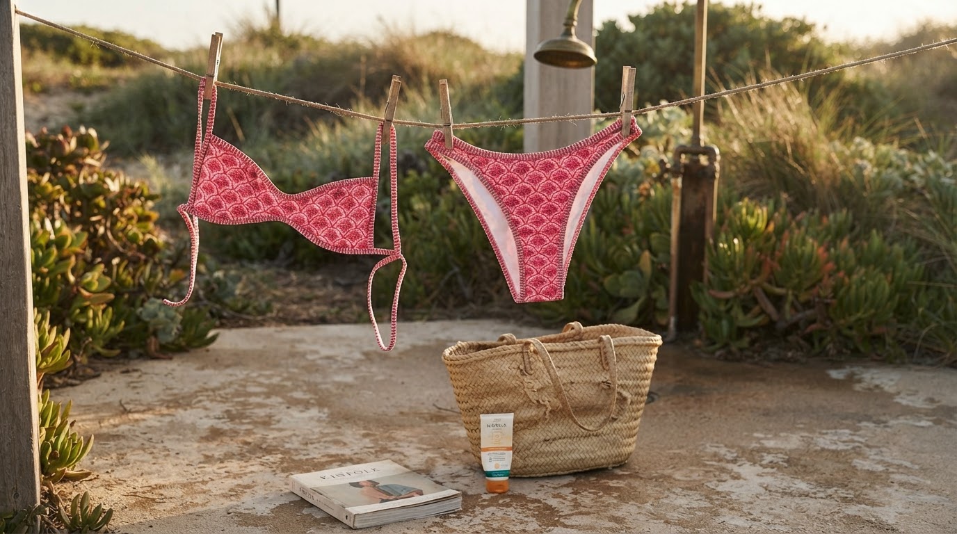 A Floral Bikini After Salt, Sun, Sunscreen, and 42 Rinses