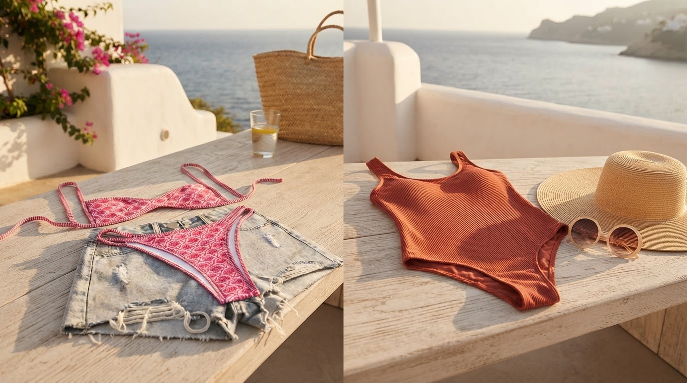 One-Piece vs. Two-Piece Swimwear: Which Should You Pack?