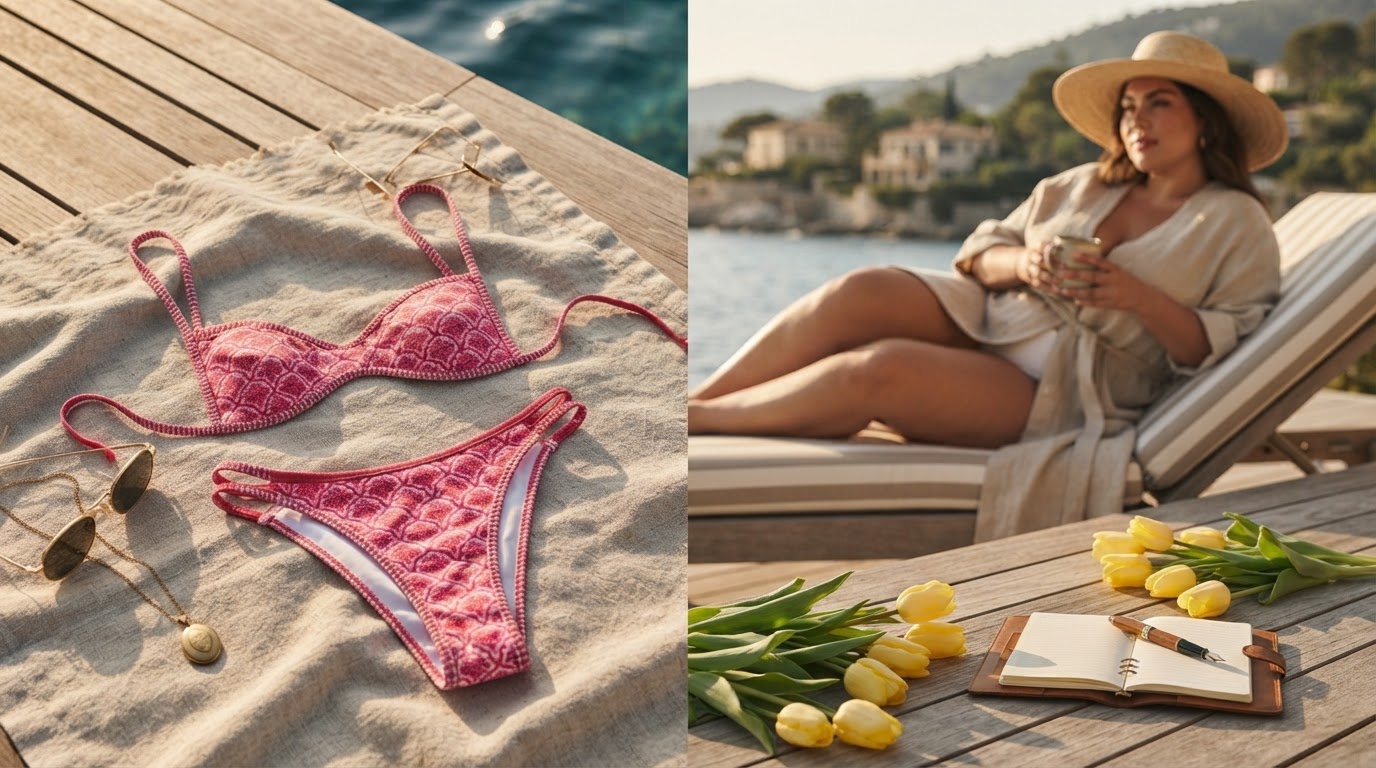 Selecting an Underwire Floral Bikini Set for Large Busts