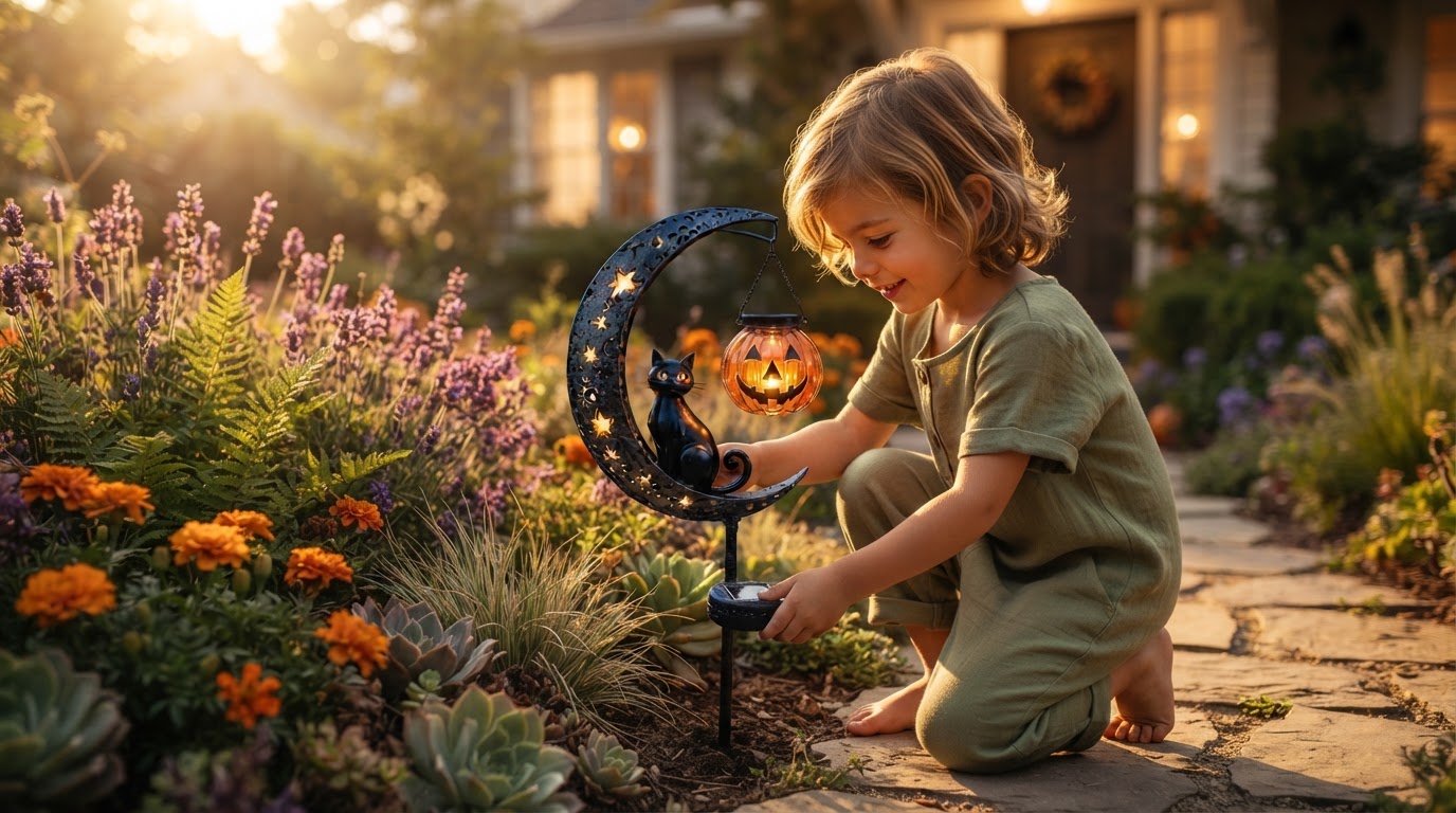 How do I choose Solar Meow Decor Light for a garden gift?