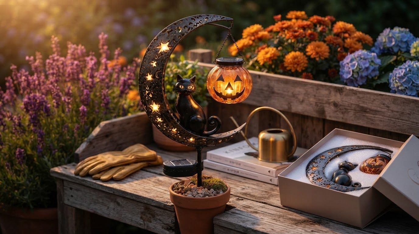 Solar Meow Decor Light Silhouette Stake Assessment