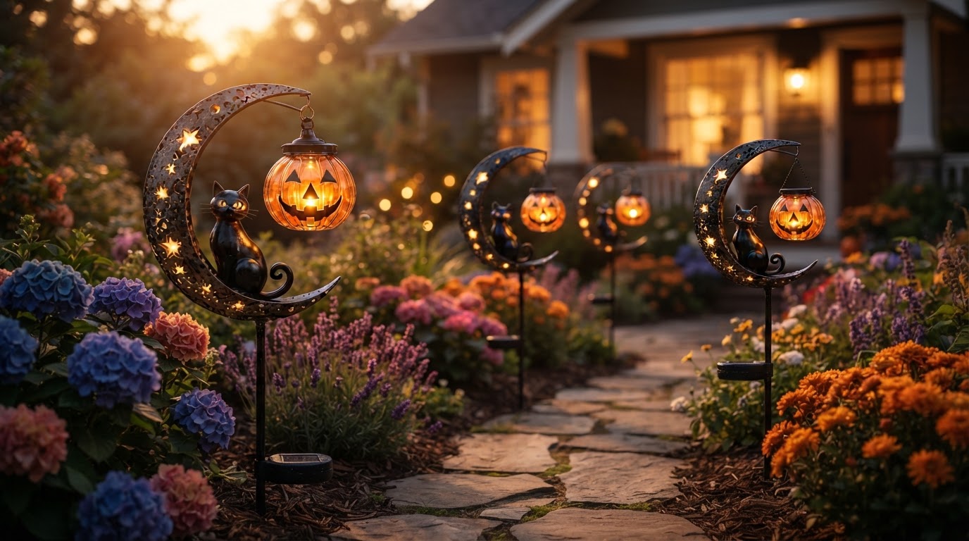 How long do Solar Meow Decor Light statues last outside?