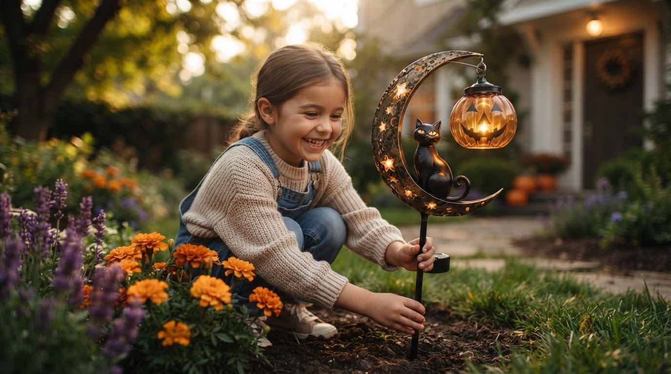 Solar Meow Decor Light Installation and Setup Steps