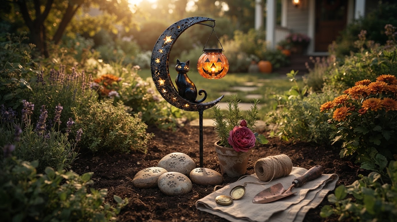 Solar Meow Decor Light: A Practical Tribute for Gardeners