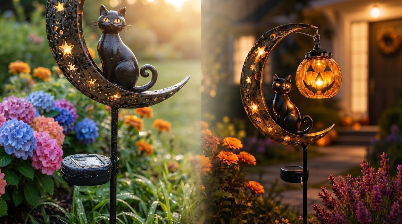 Solar Meow Decor Light Sustainability and Design Strategy