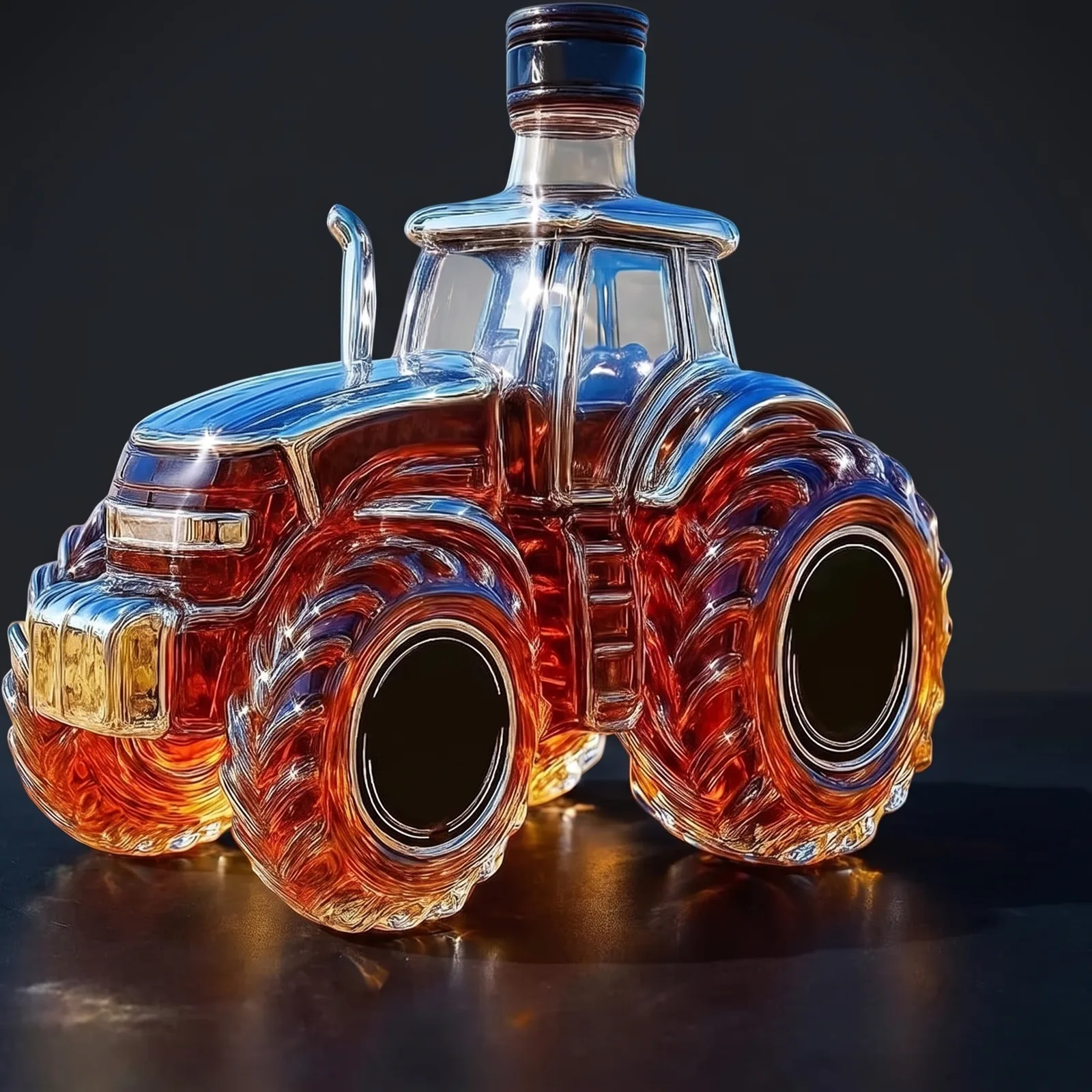 Tractor Whiskey Decanter