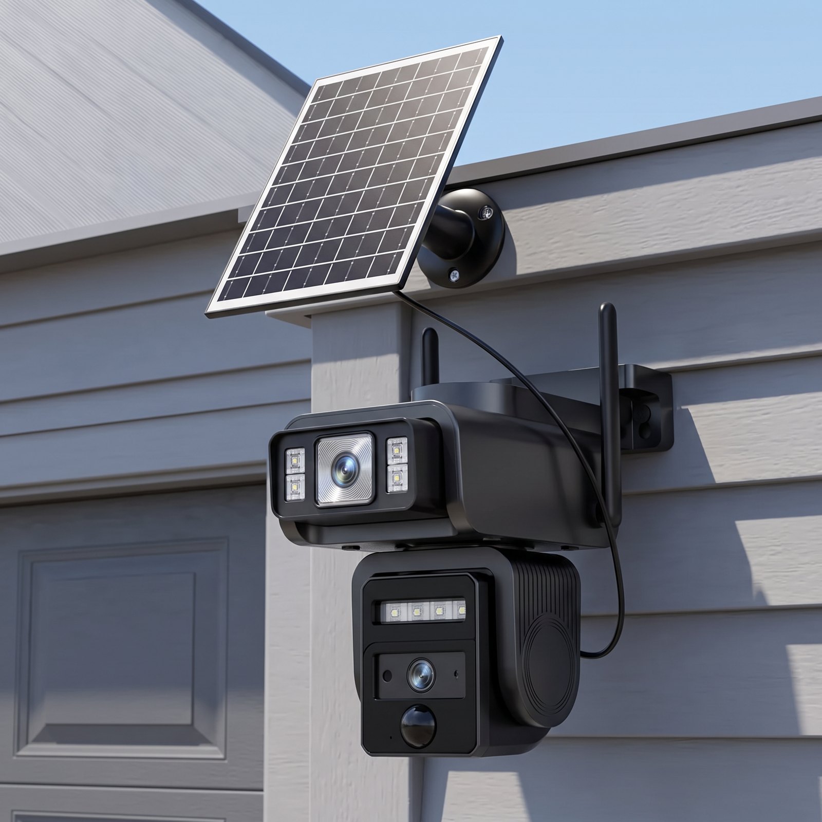 Solar Surveillance Camera