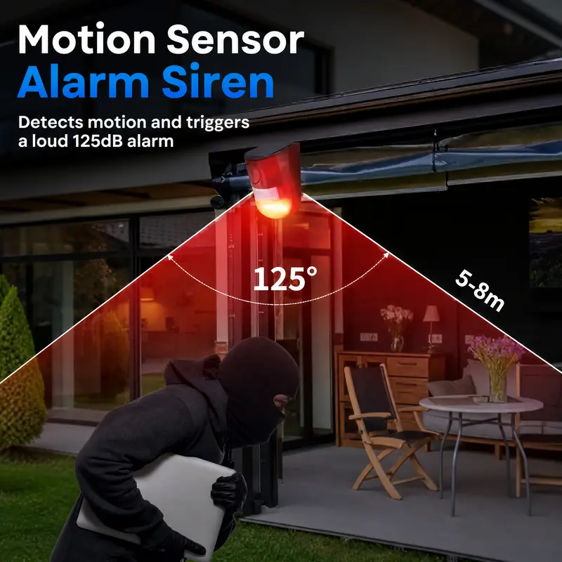 Alarm front view