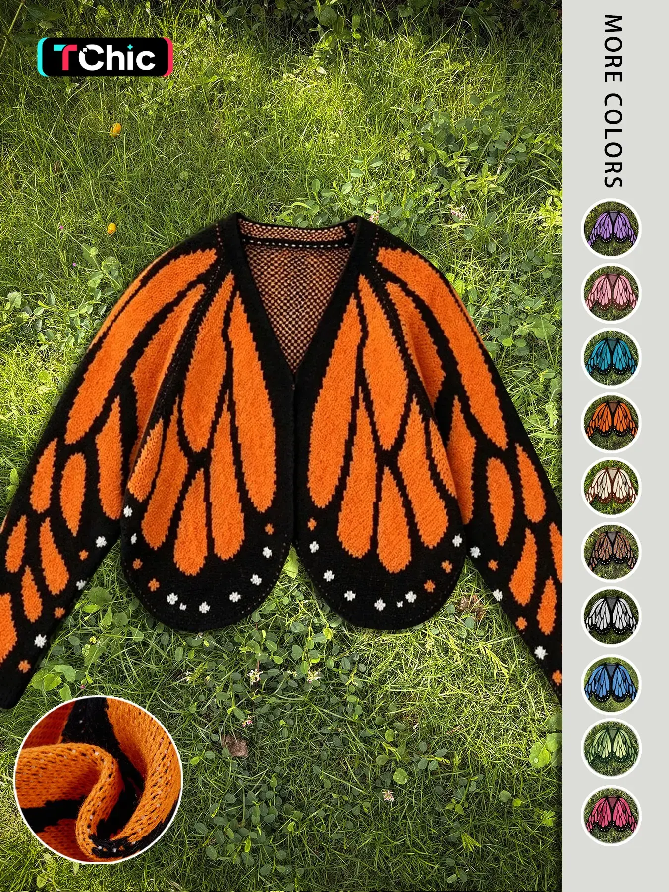 Butterfly Wing Cardigan