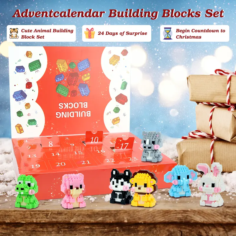 Festive mini building toys image