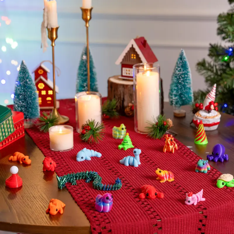 Kids advent calendar gift display