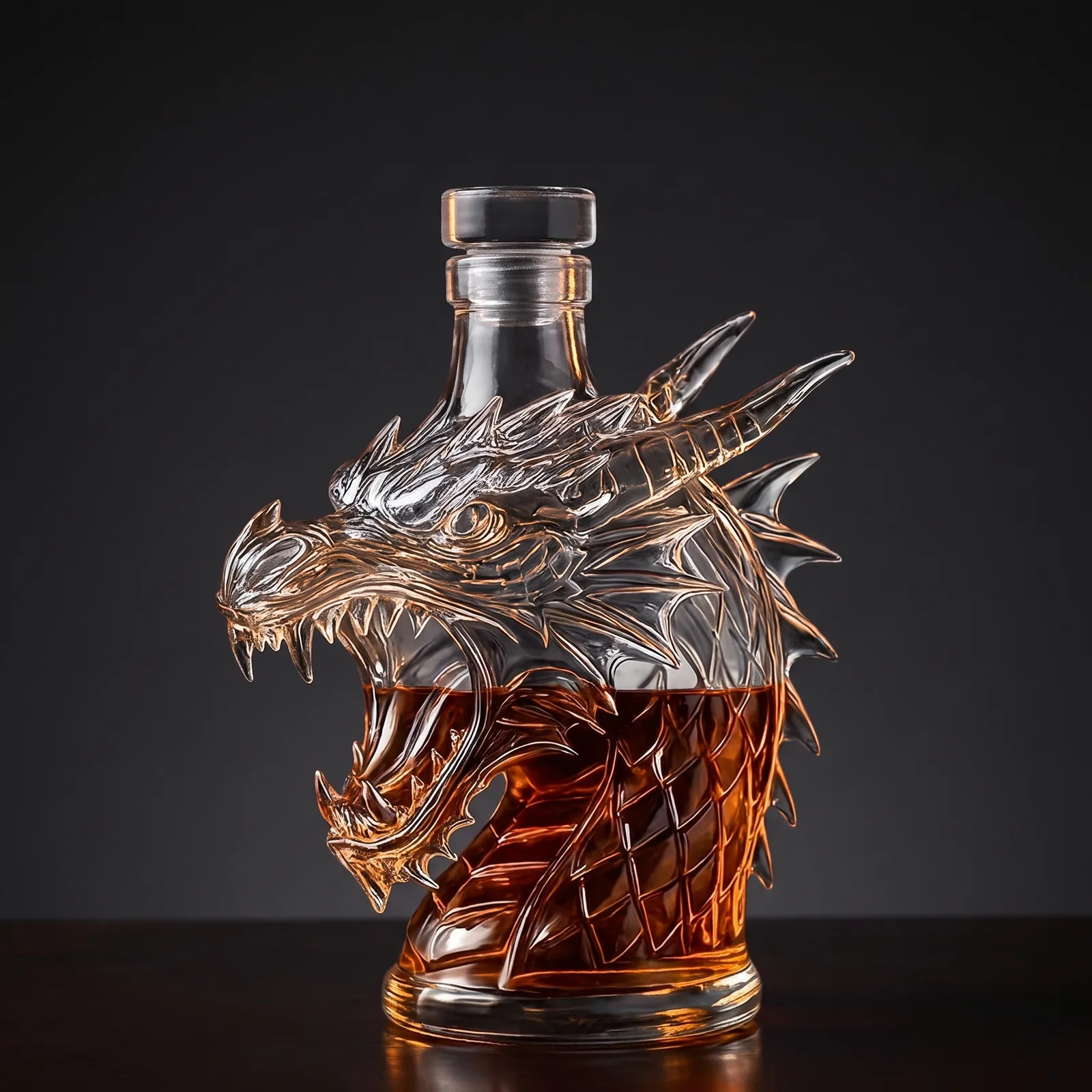Dragon Shaped Whiskey Decanter