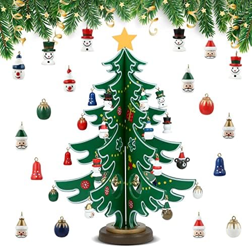 Christmas themed hanging ornaments
