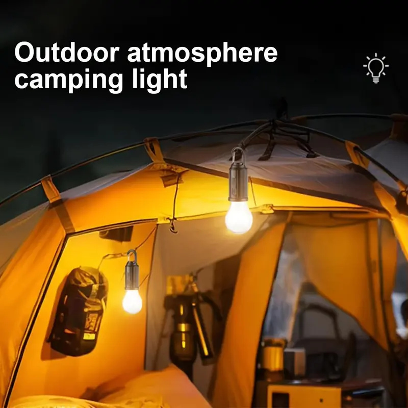 Camping light front view