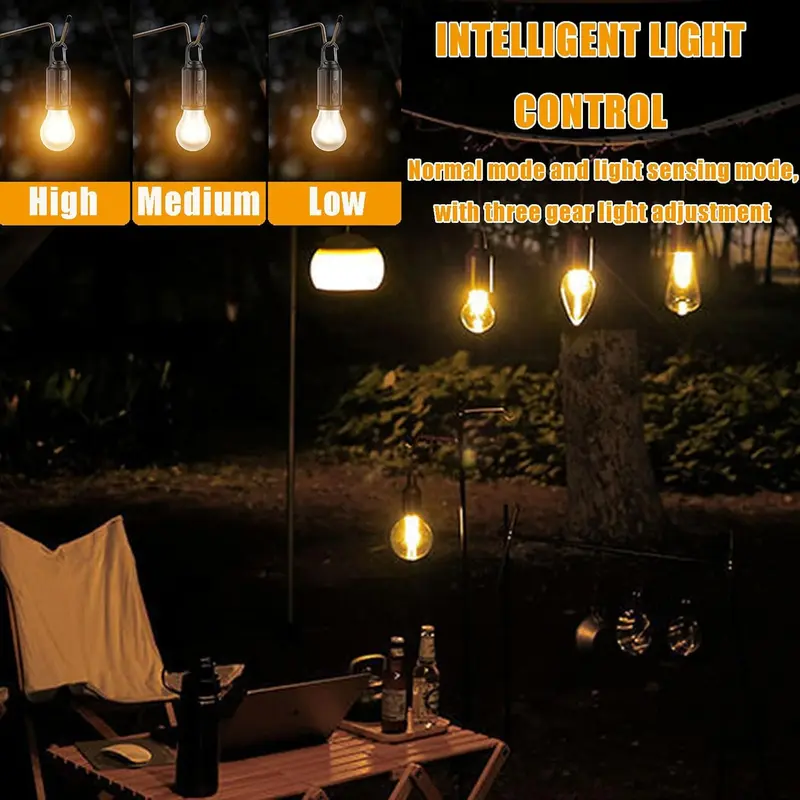 Portable LED lantern detail