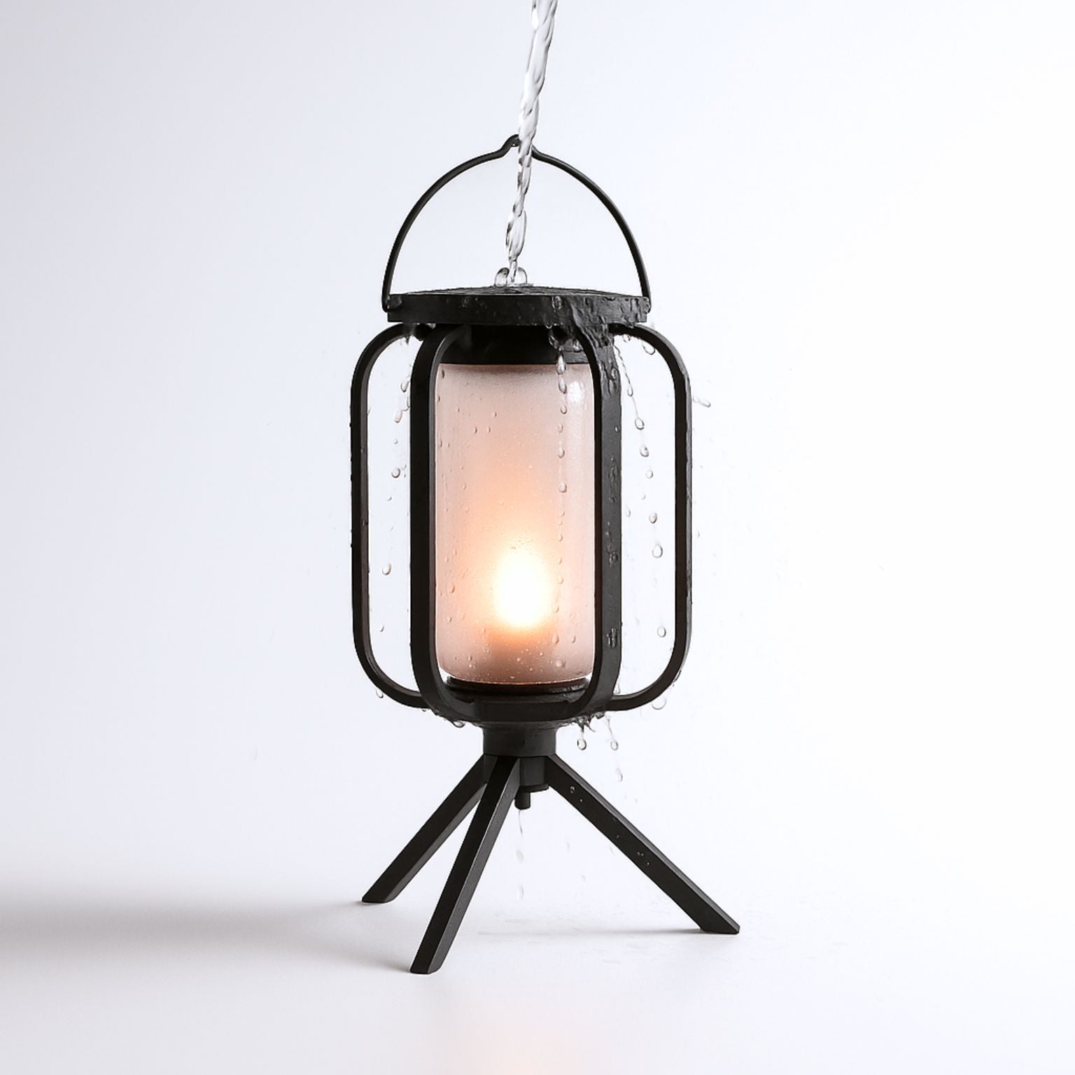Lumo lantern patio ambiance