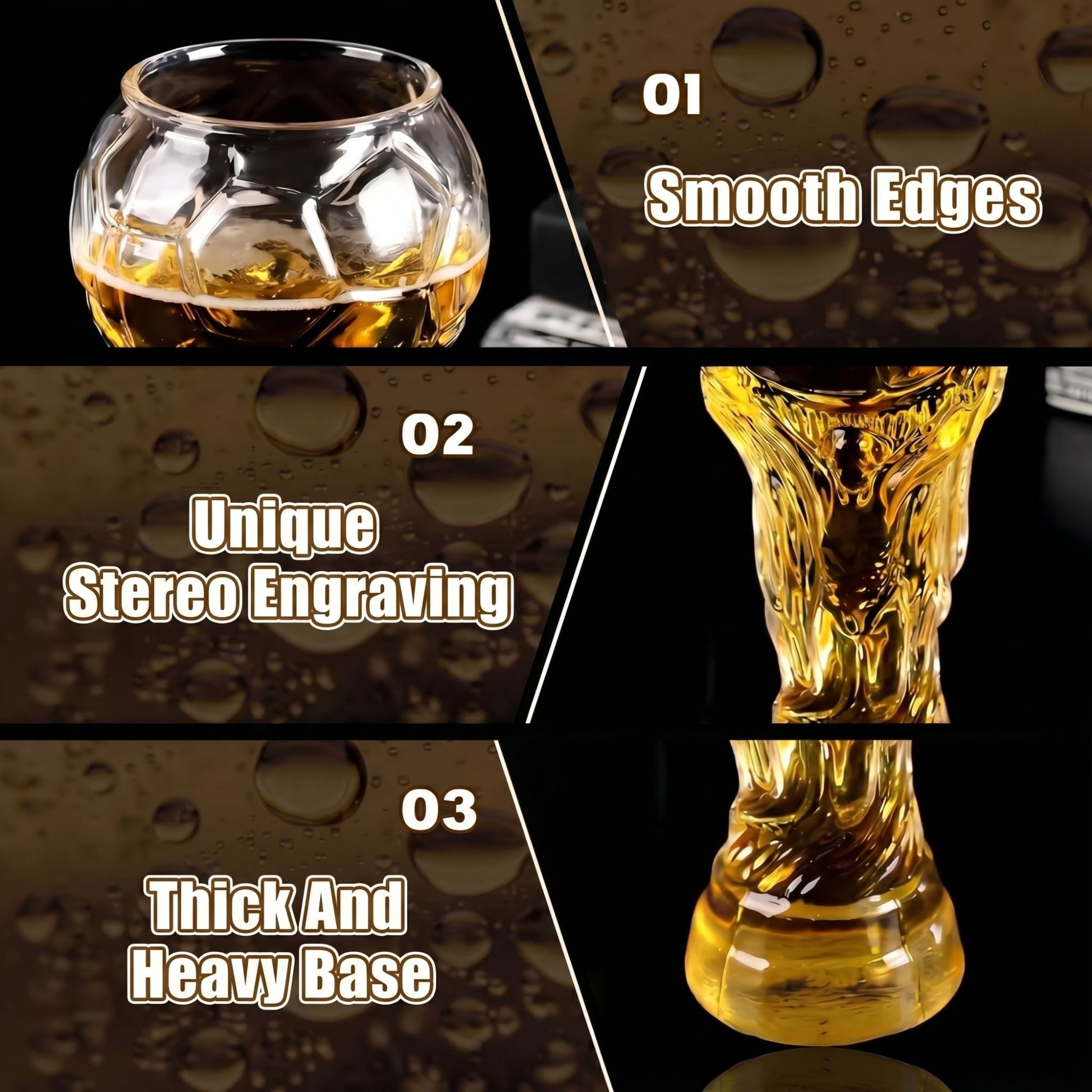 Two World Cup Crystal Glasses