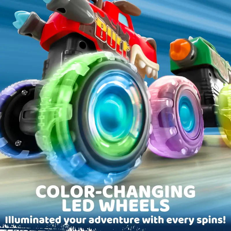 Light-up toy cars packaging
