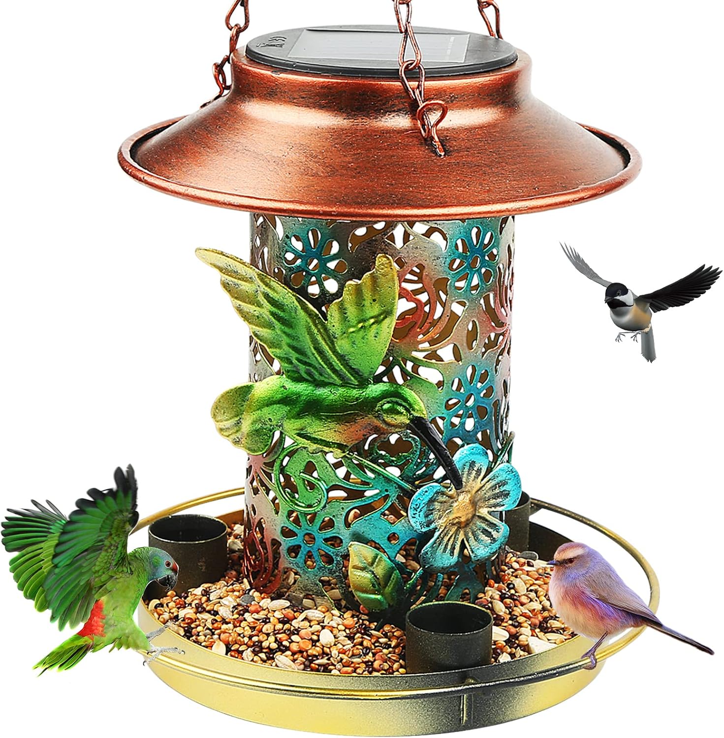 Solar bird feeder thumbnail 7
