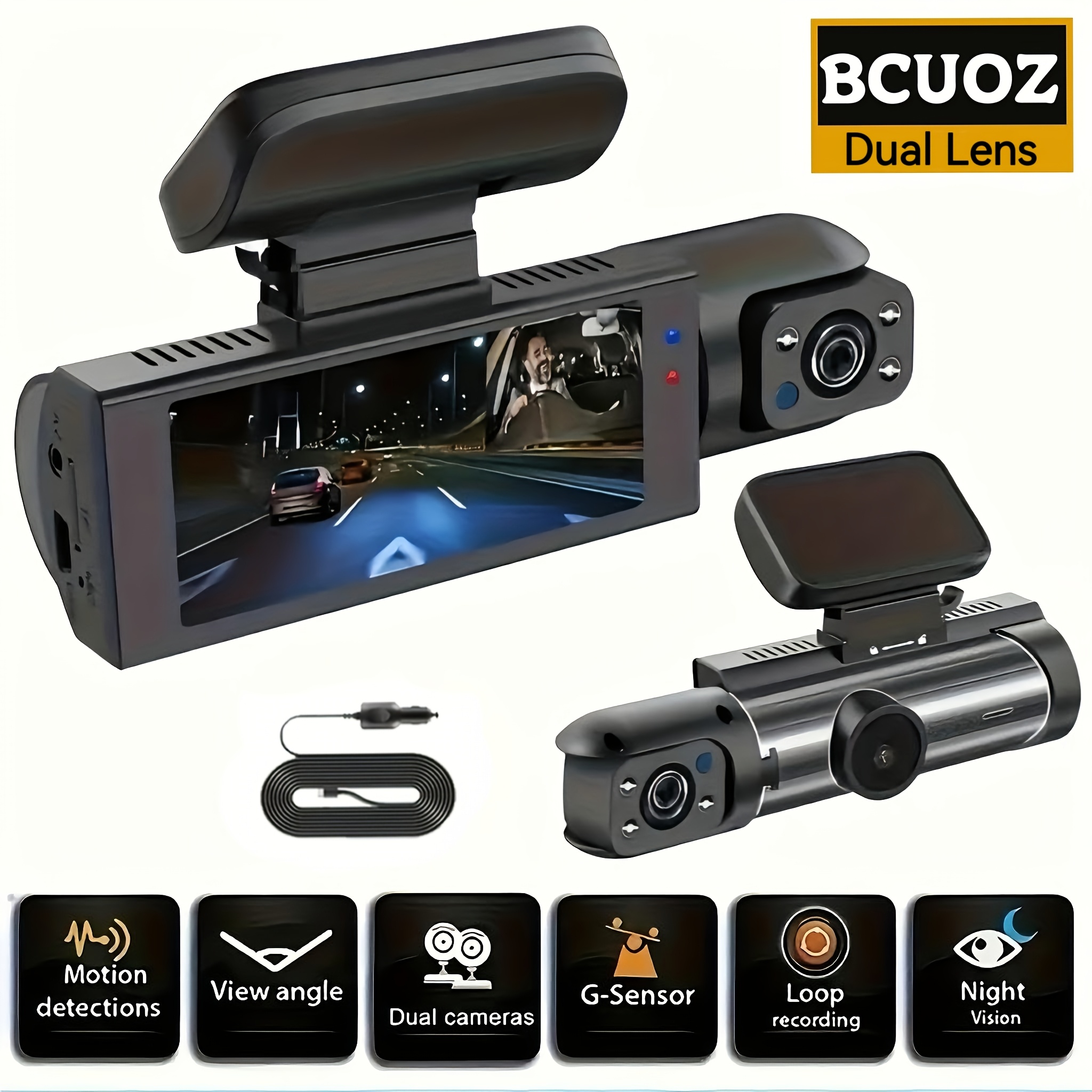 Dual Camera Dash Cam