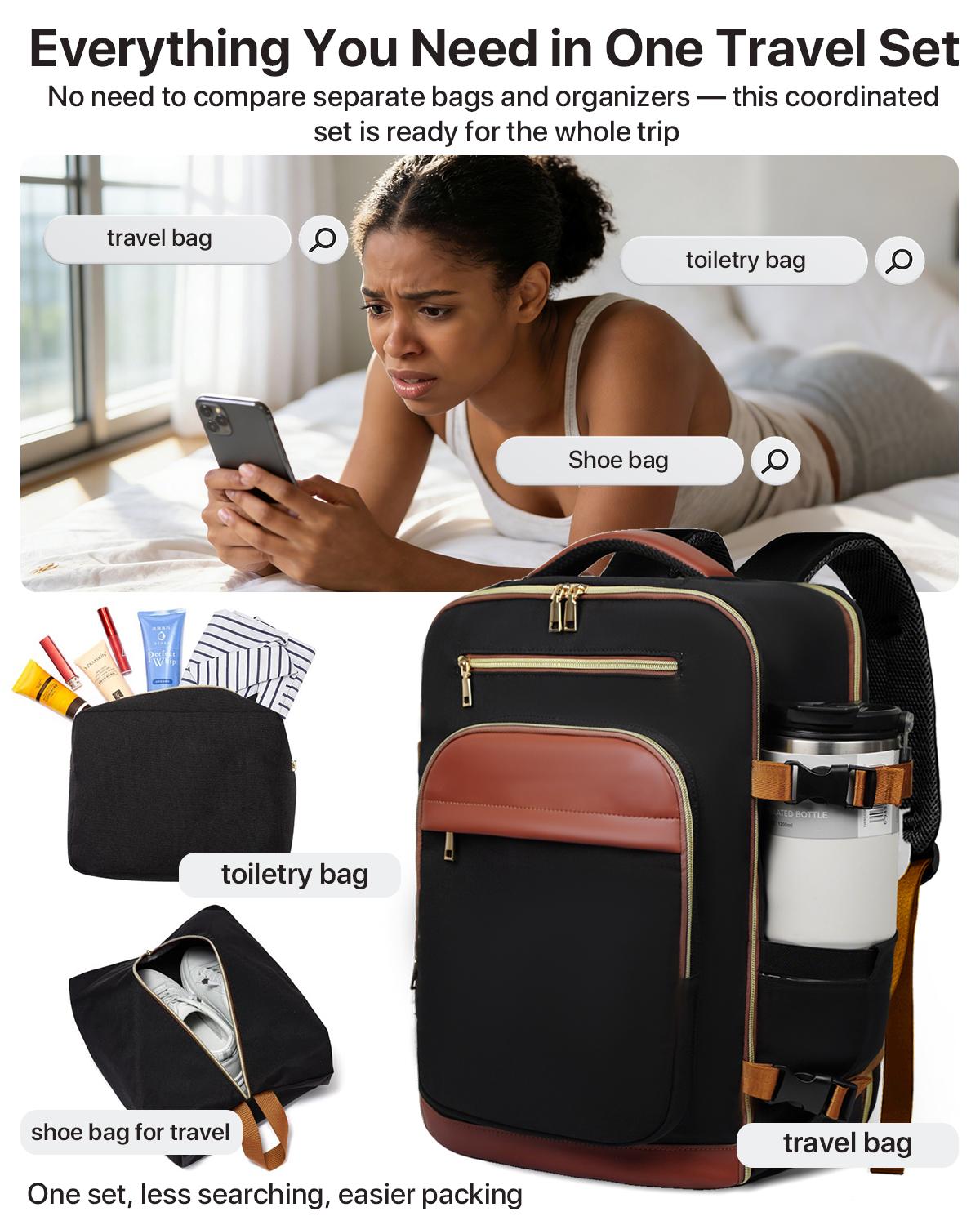 Backpack travel features