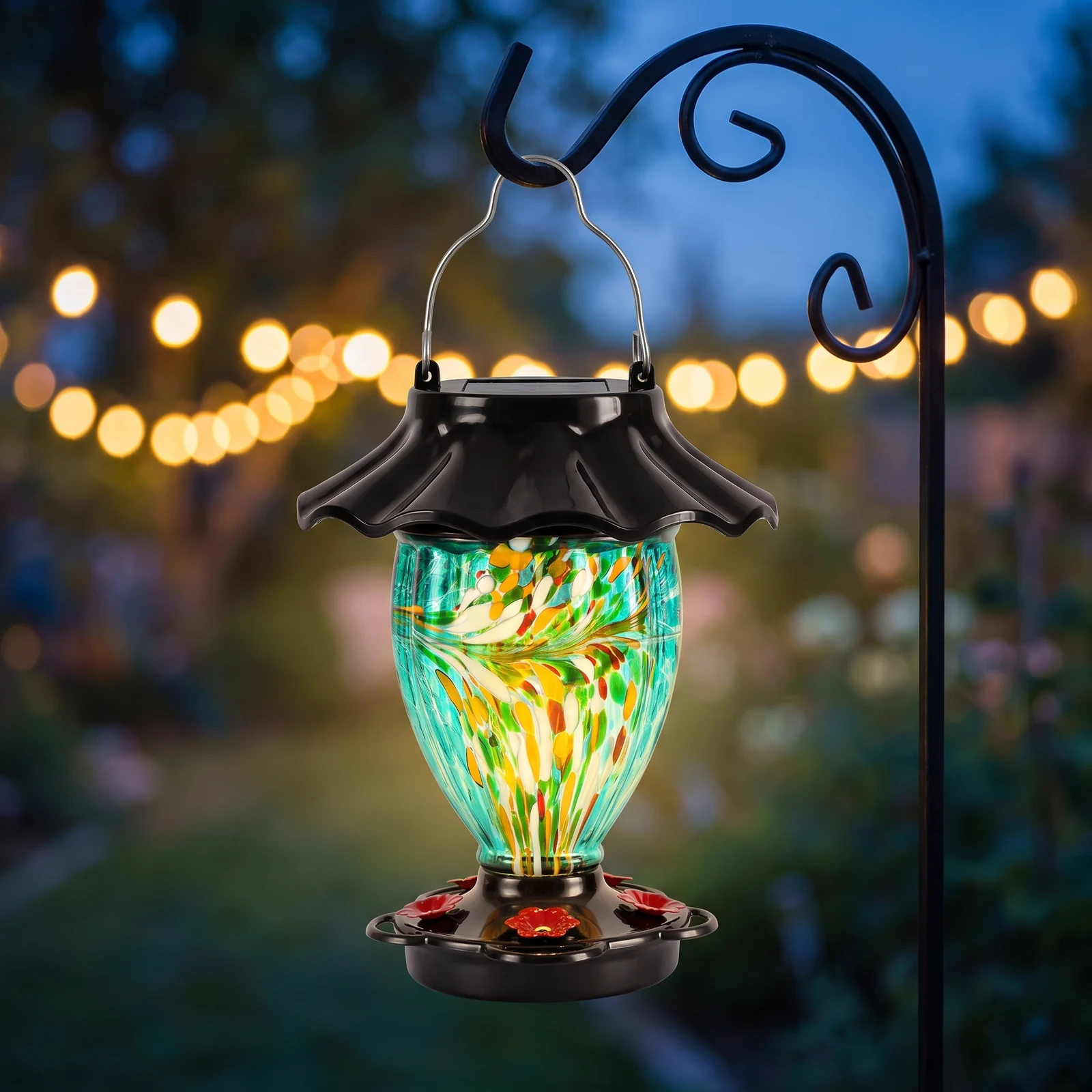 Solar Hummingbird Feeder