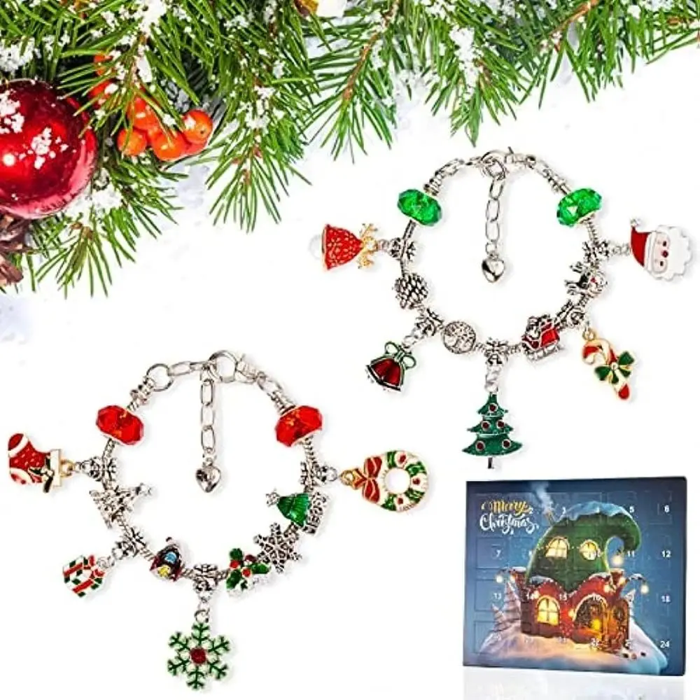 Christmas bracelet making kit details