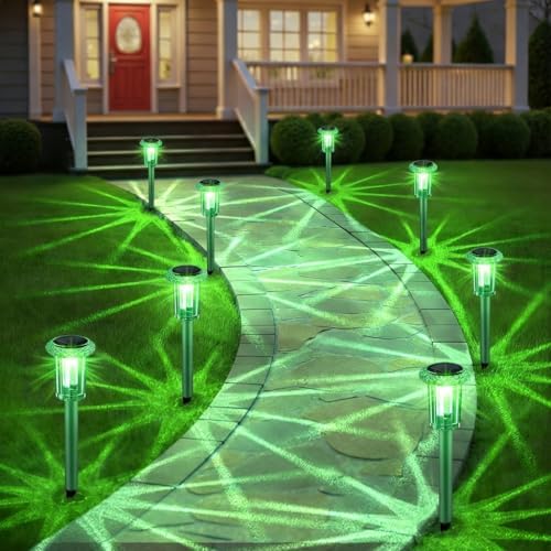 Cool white Eyrosa solar path lights