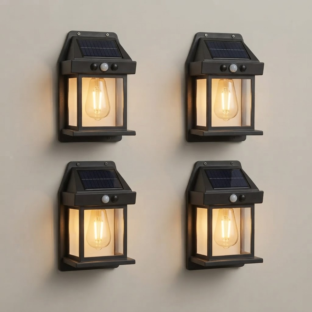 Enhancing Home Security with 19FT Motion Sensor Solar Wall Lights