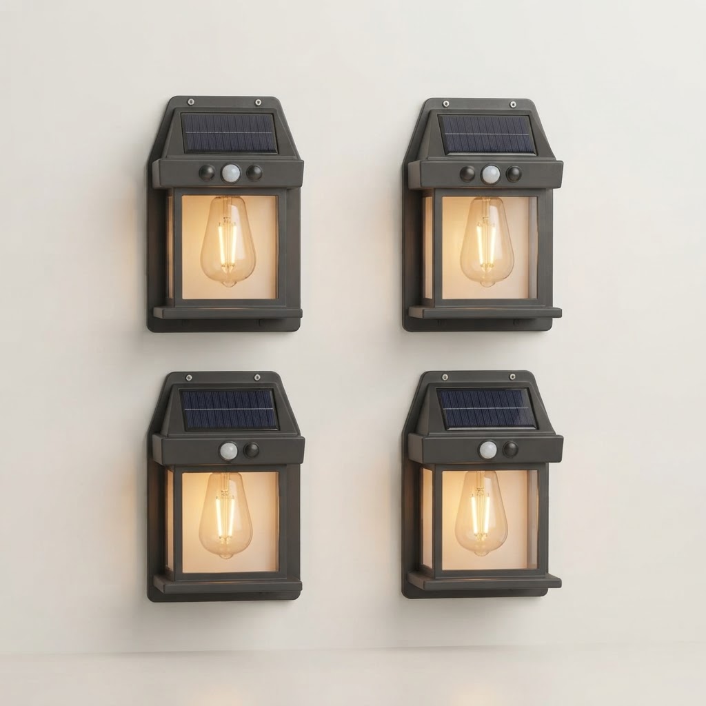 Evaluating Solar Panel Types for Wall Lighting