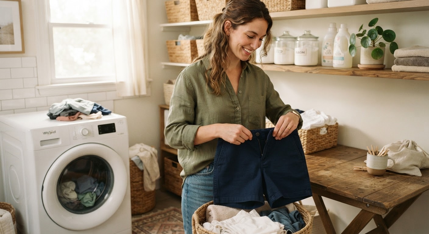 Step 1: Prep Your Shorts for the Wash