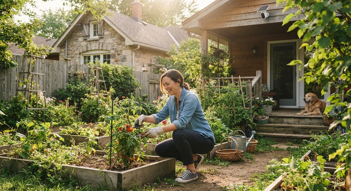 How Solar Panel Security Cameras Work Completely Off-Grid